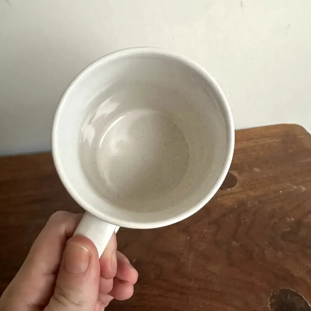 Vintage Halloween Flying Bat Coffee Cup